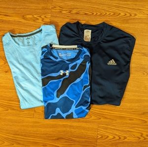 Men's Blue workout bundle